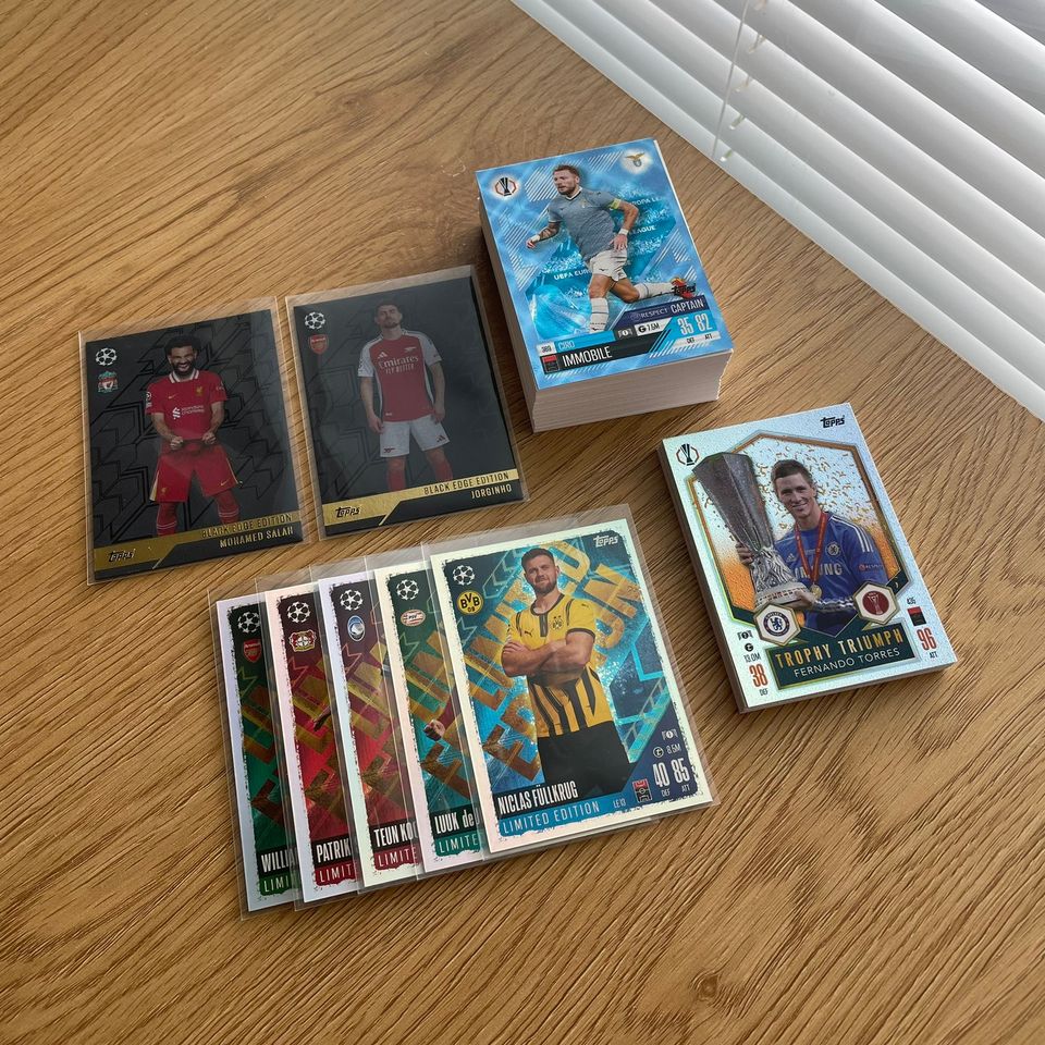 Match Attax 24/25 jalkapallokortteja