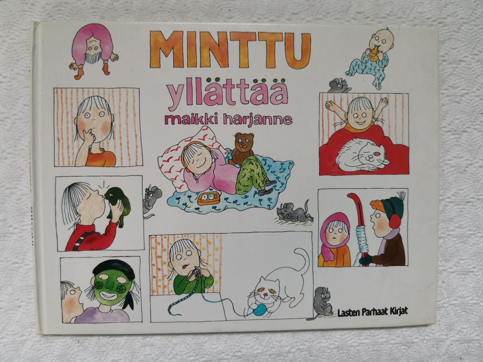 Maikki Harjanne Minttu yllättää