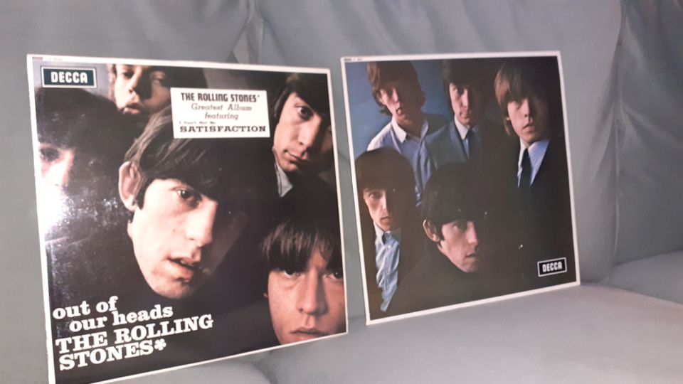 Rolling Stones lp:t 2 kpl