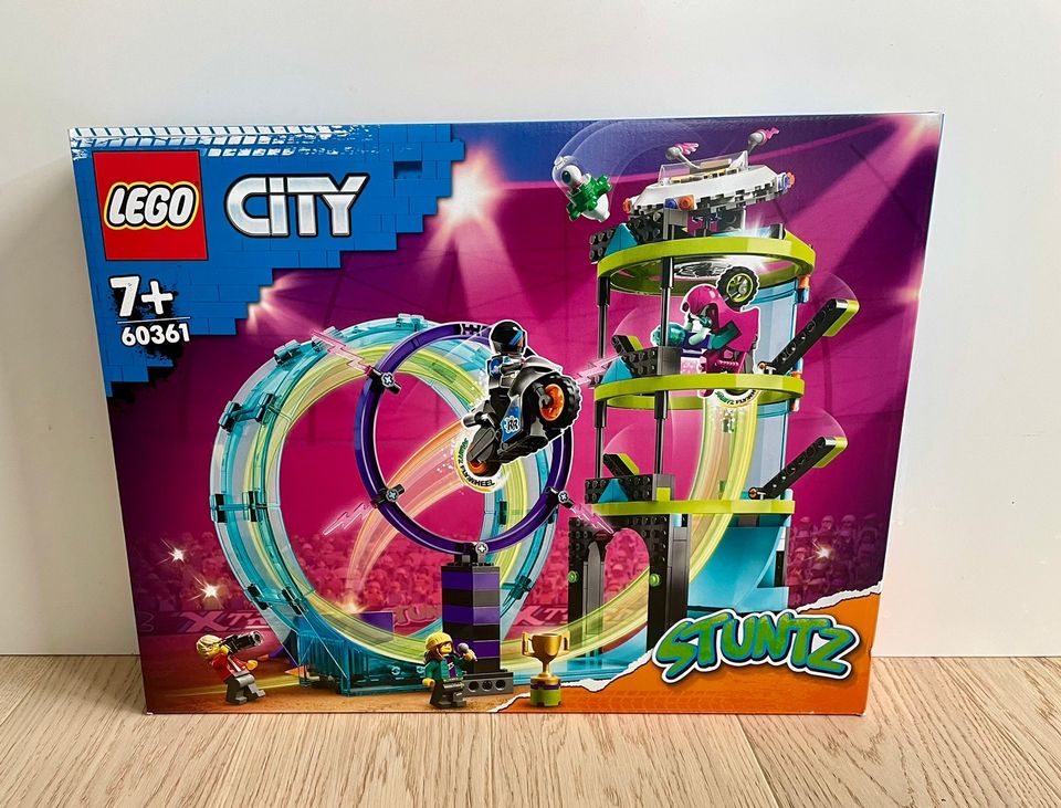 UUSI ja avaamaton  LEGO City Stuntz 60361