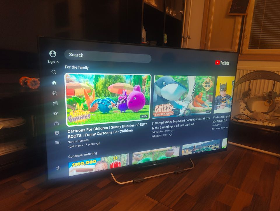 Sony Bravia smart tv