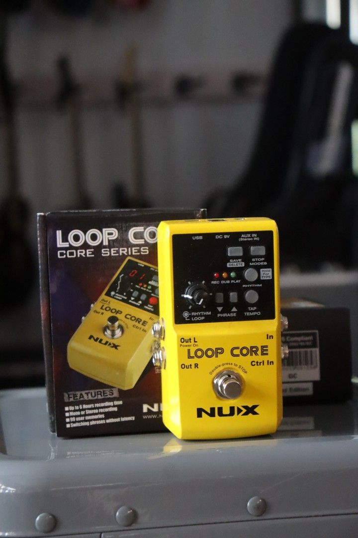 Nux Loop Core looper efektipedaali