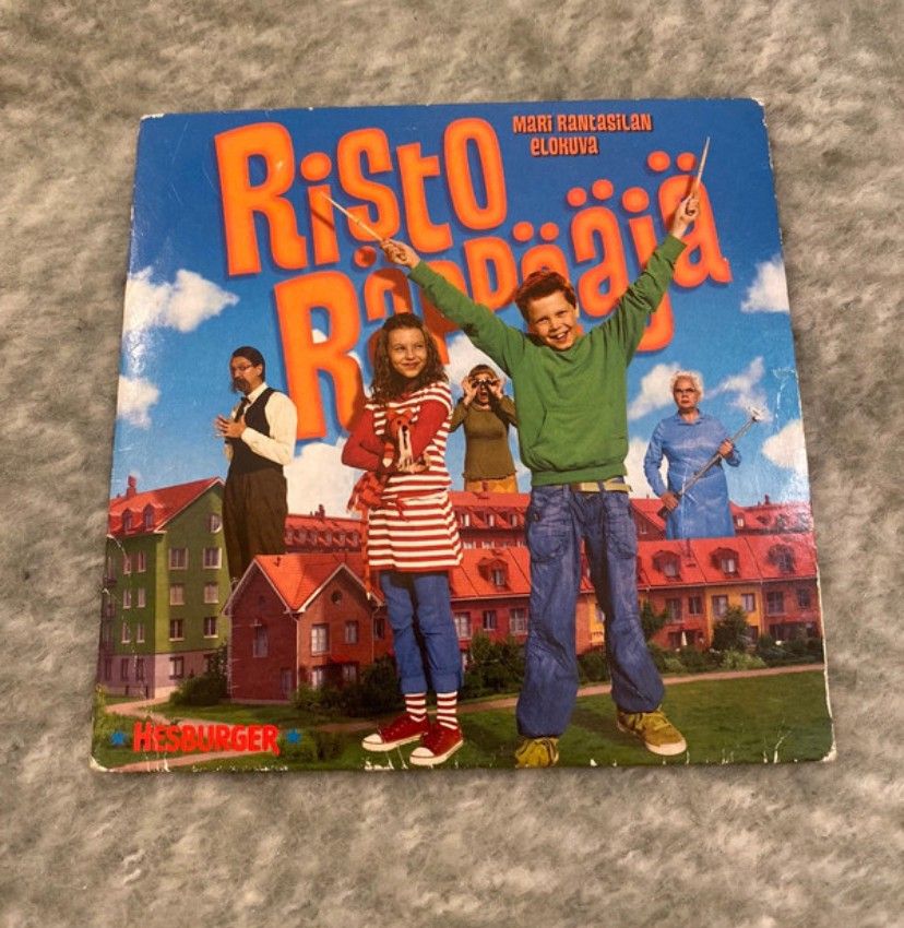 Risto räppääjä DVD