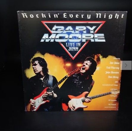 Gary Moore   Rockin' Every Night - Gary Moore - Live In Japan LP