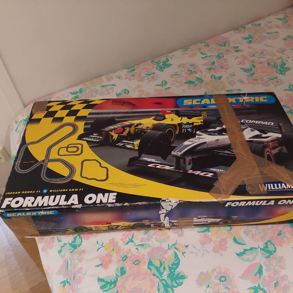 scalextric formula one sähköautorata