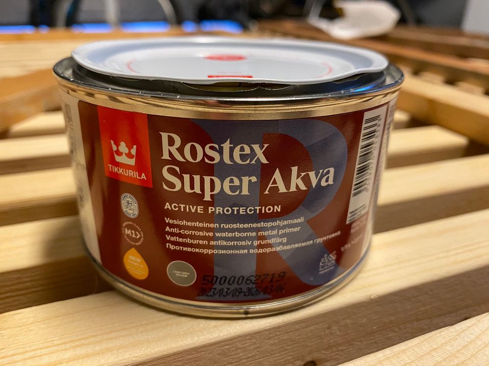 Ruosteenestomaali Rostex Super Akva