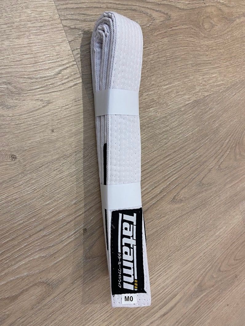 Tatami BJJ Kids Belt koko M0 Valkoinen vyö