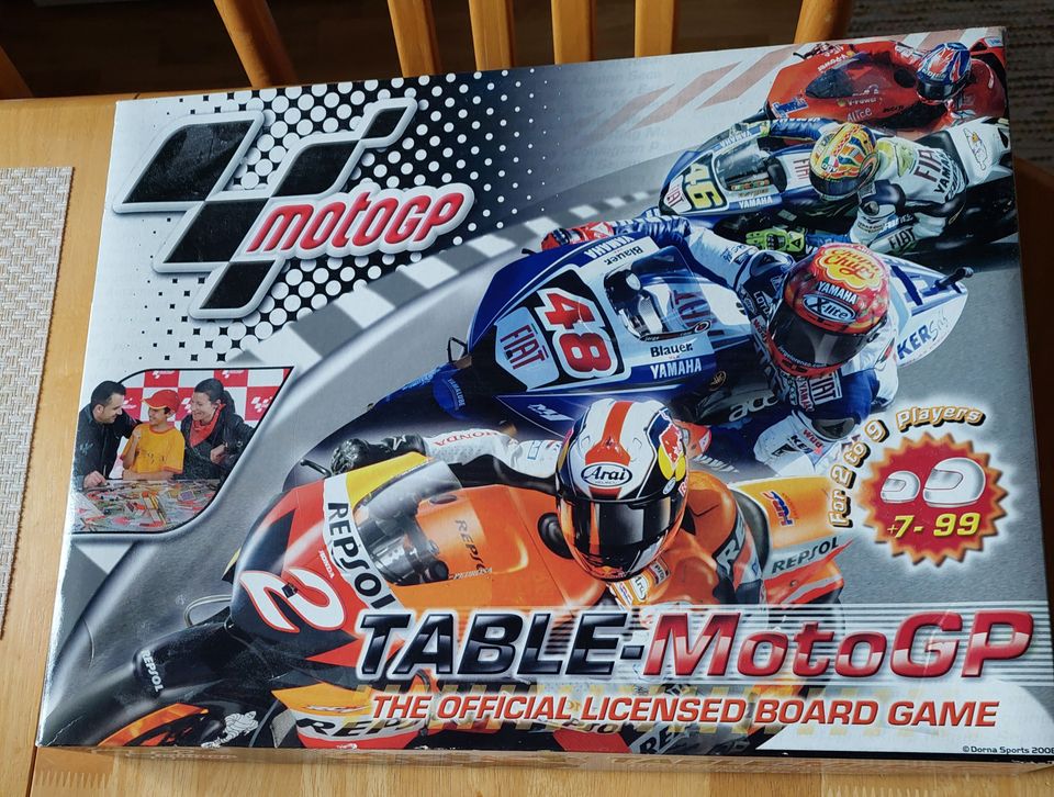 Table MotoGp Lautapeli (Käyttämätön)