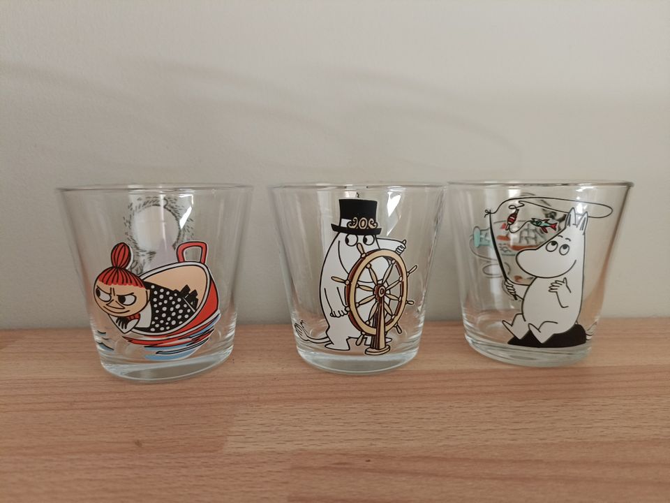 Iittala Kartio muumilasi