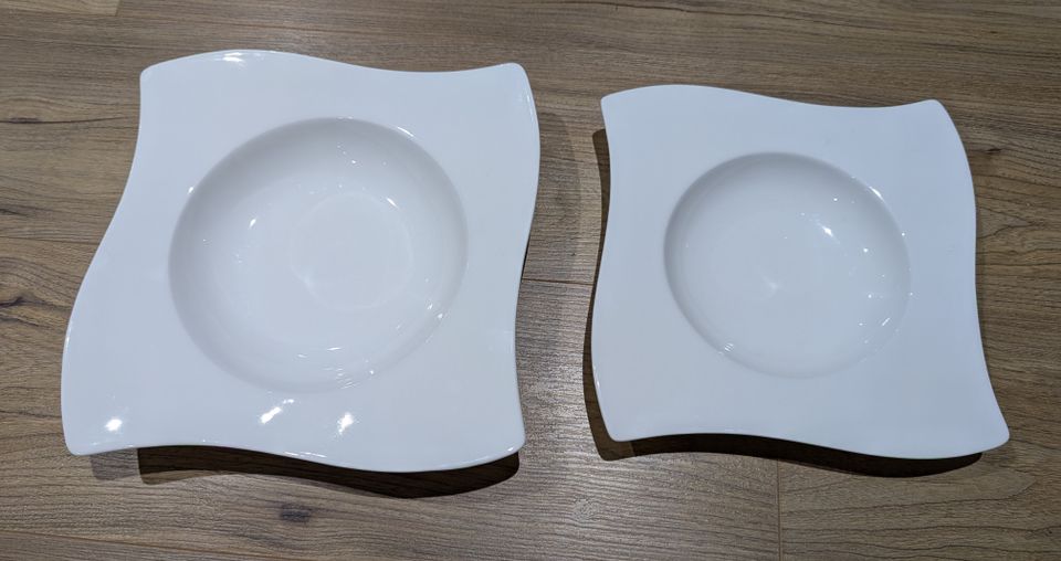 Villeroy&Boch New Wave 5 kpl 28cm, syvä lautanen iso pastalautanen