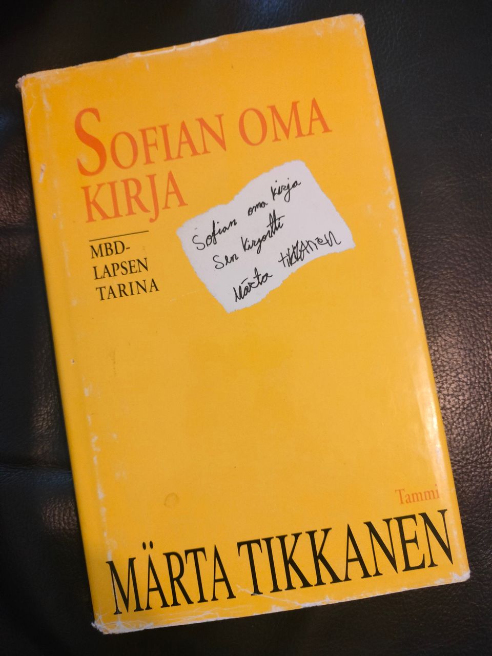 Kirja: Sofian oma kirja