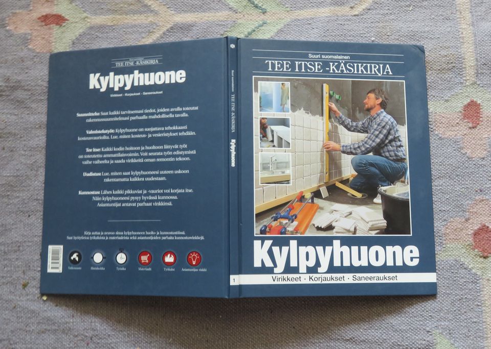 Kylpyhuone - Suuri suomalainen tee itse -käsikirja 1