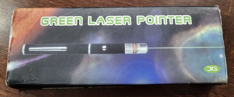 Laser pointer kynä