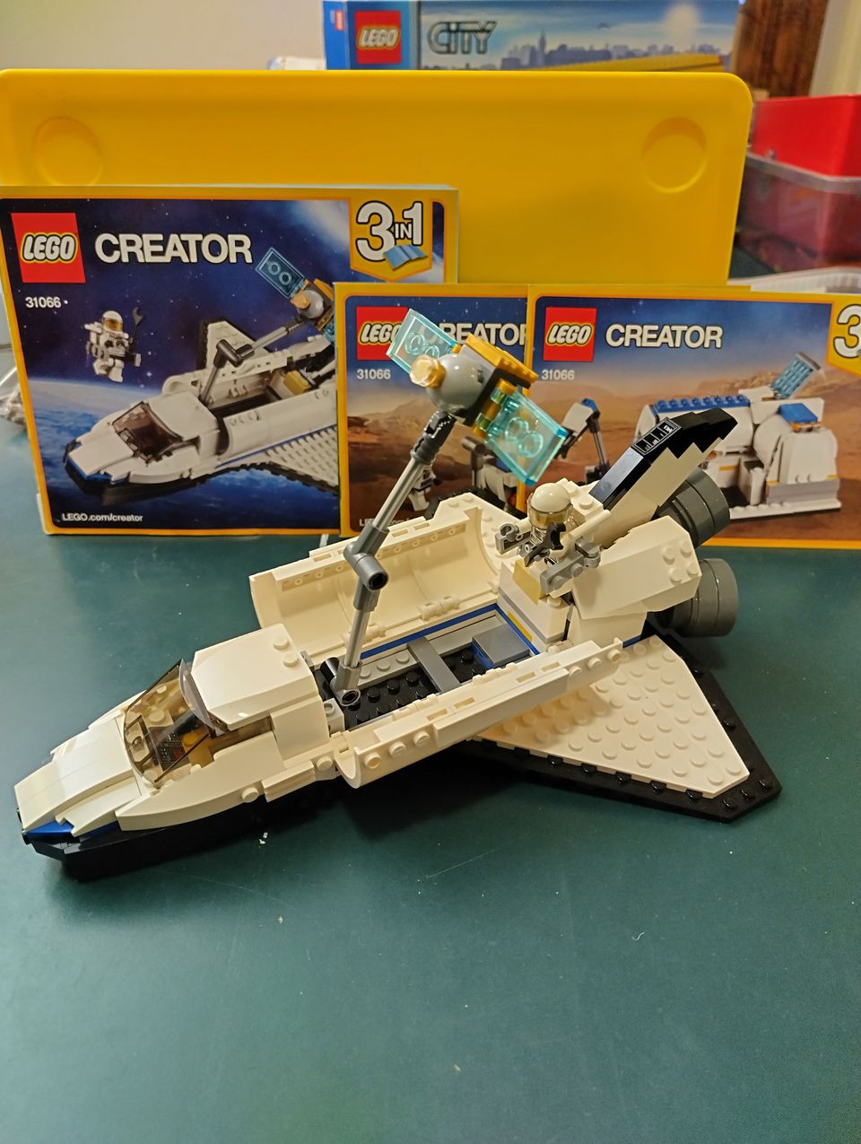 Lego 31066, Creator - Avaruussukkula