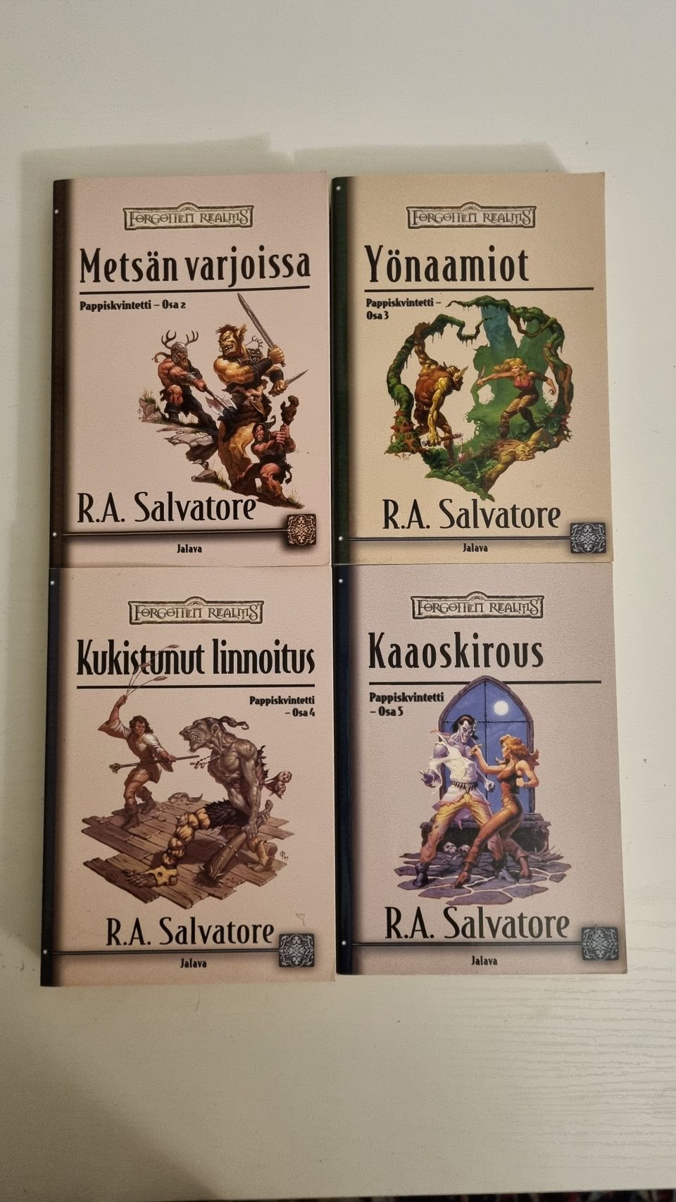 R. A. Salvatore: Pappiskvintetti