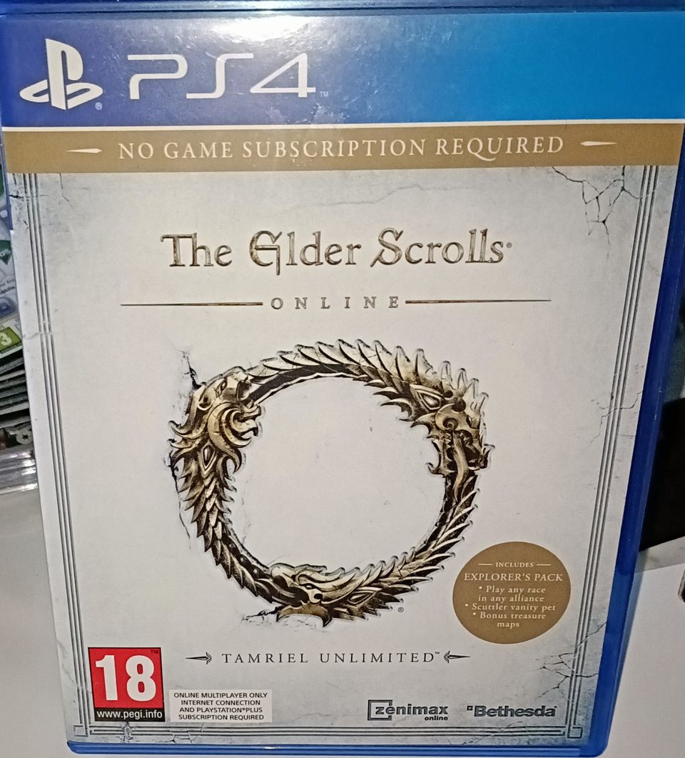 The elder Scrolls online ps4