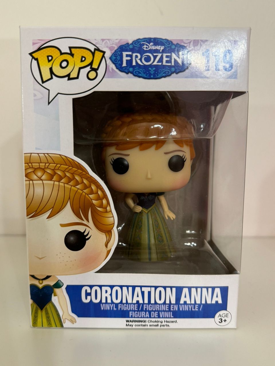 Funko Pop Frozen Anna coronation dress