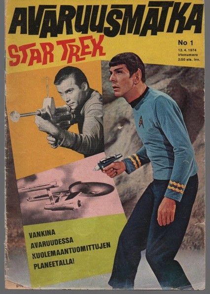 Avaruusmatka - Star Trek No 1/1974