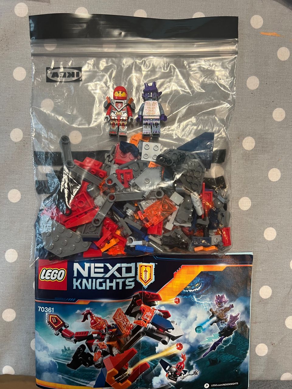 LEGO nexo knights 70361 Macyn robottilohikäärme