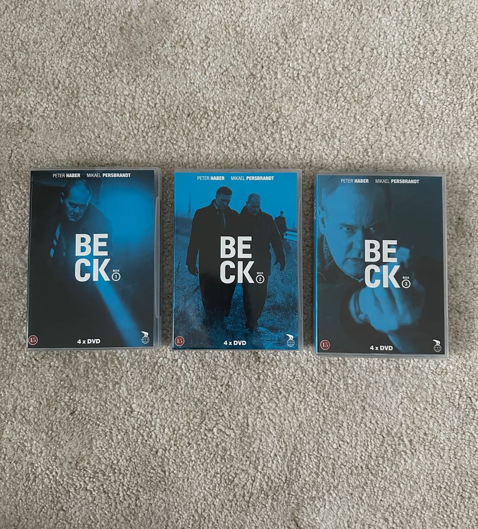 Beck DVD boxit 1-3