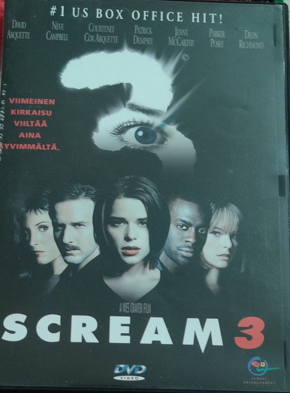 Scream 3 - Wes Craven DVD Kauhu (2000)