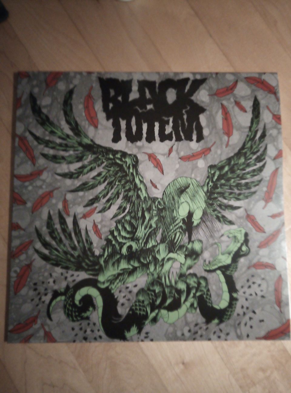 Black Totem vinyyli, limited edition, numeroitu