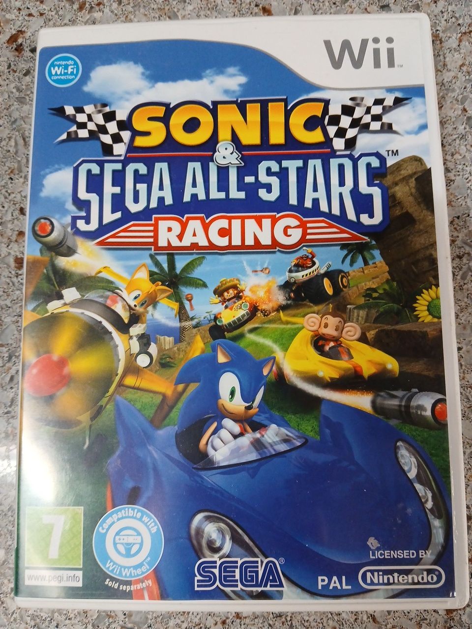 Sonic Sega All-stars Racing (Wii)