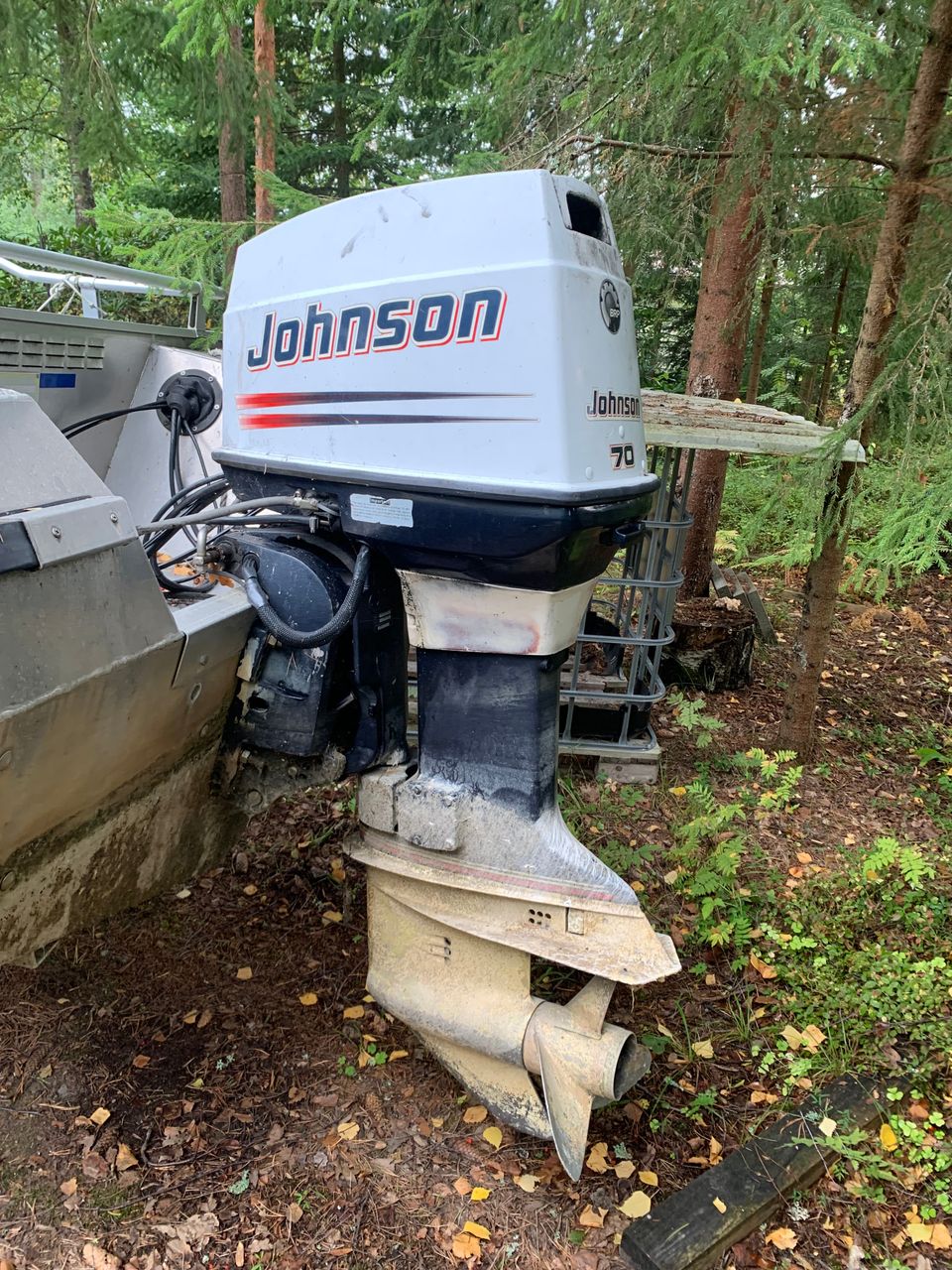 Perämoottoriprojekti Johnson 70hp