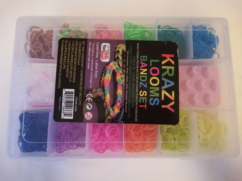 Loom Bands laatikko