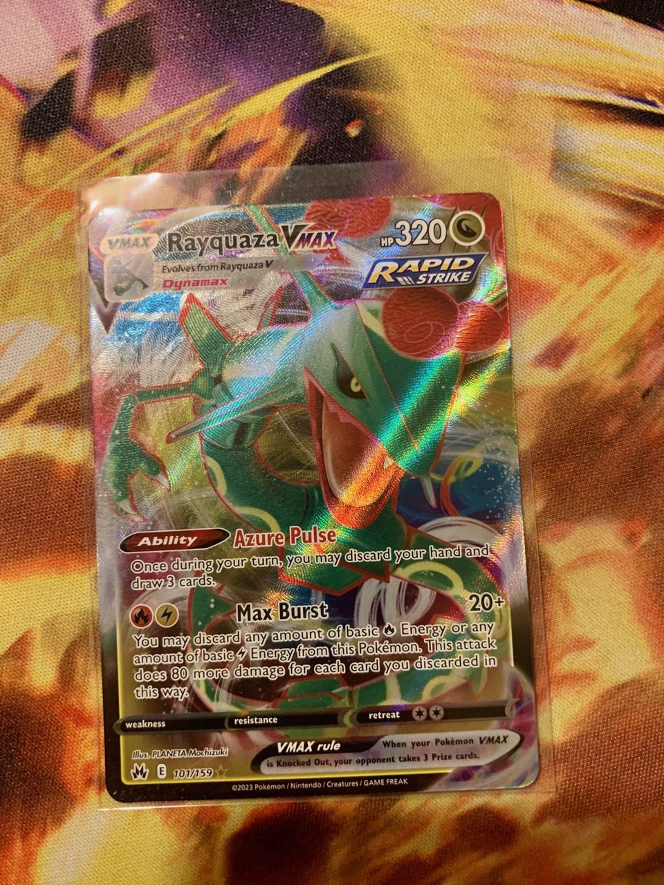 Rayquaza VMAX 101/159  (Pokemon TCG / Crown Zenith)