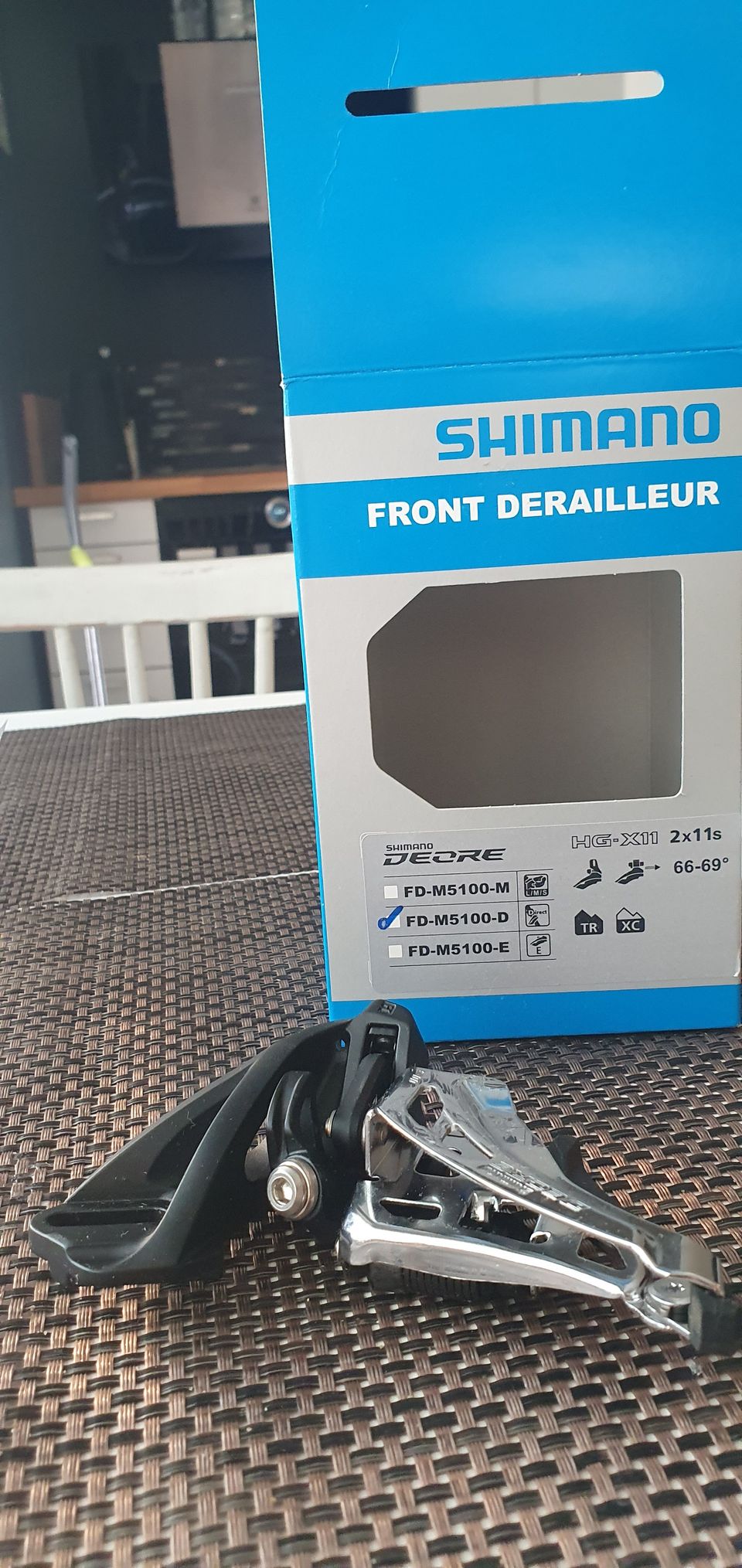 Shimano etuvaihtaja