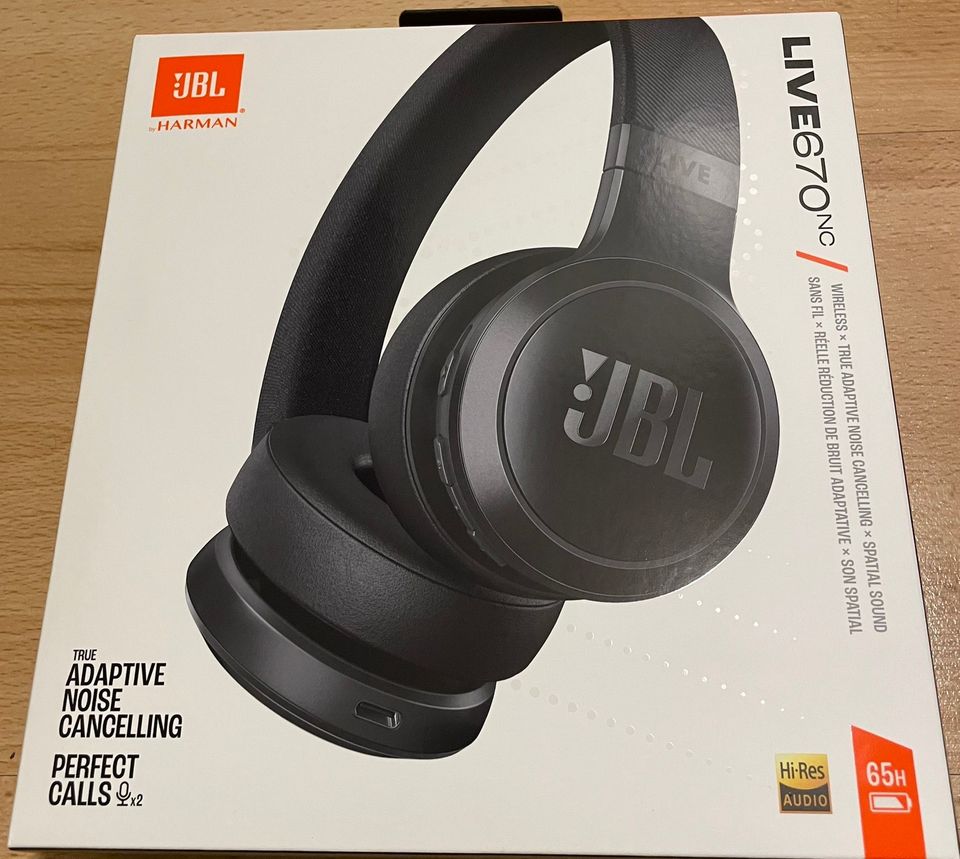 Uudet JBL LIVE 670 nc vastamelukuulokkeet