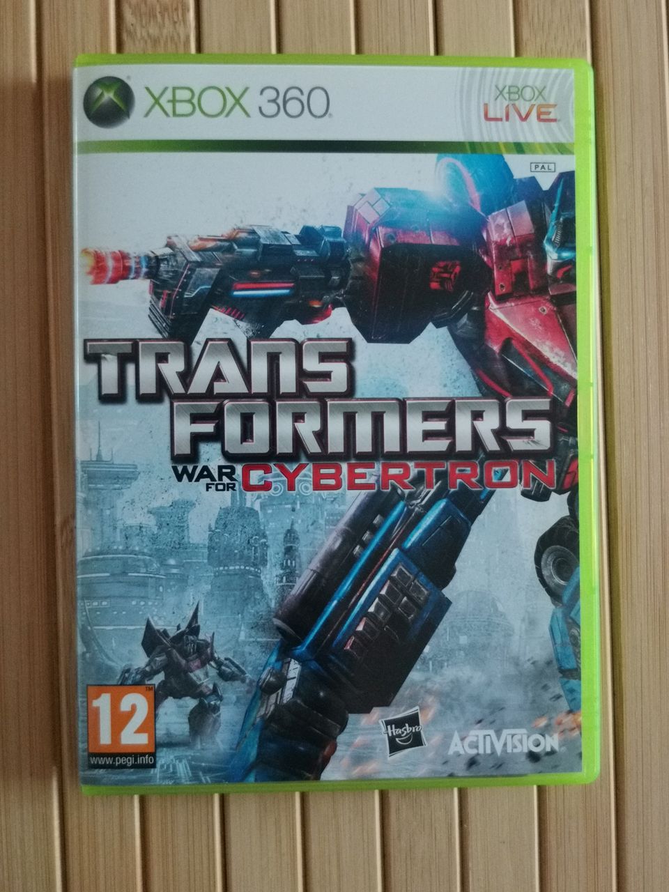 Xbox 360 Transformers War For Cybertron PAL