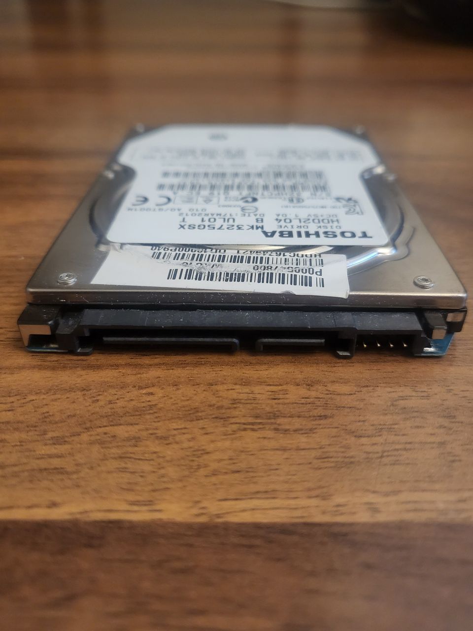 Toshiba 320GB 2,5" 5400rpm sata kovalevy