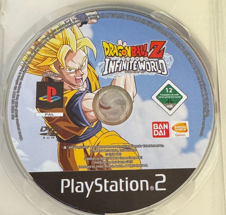 Dragon Ball Z Infinite World PS2