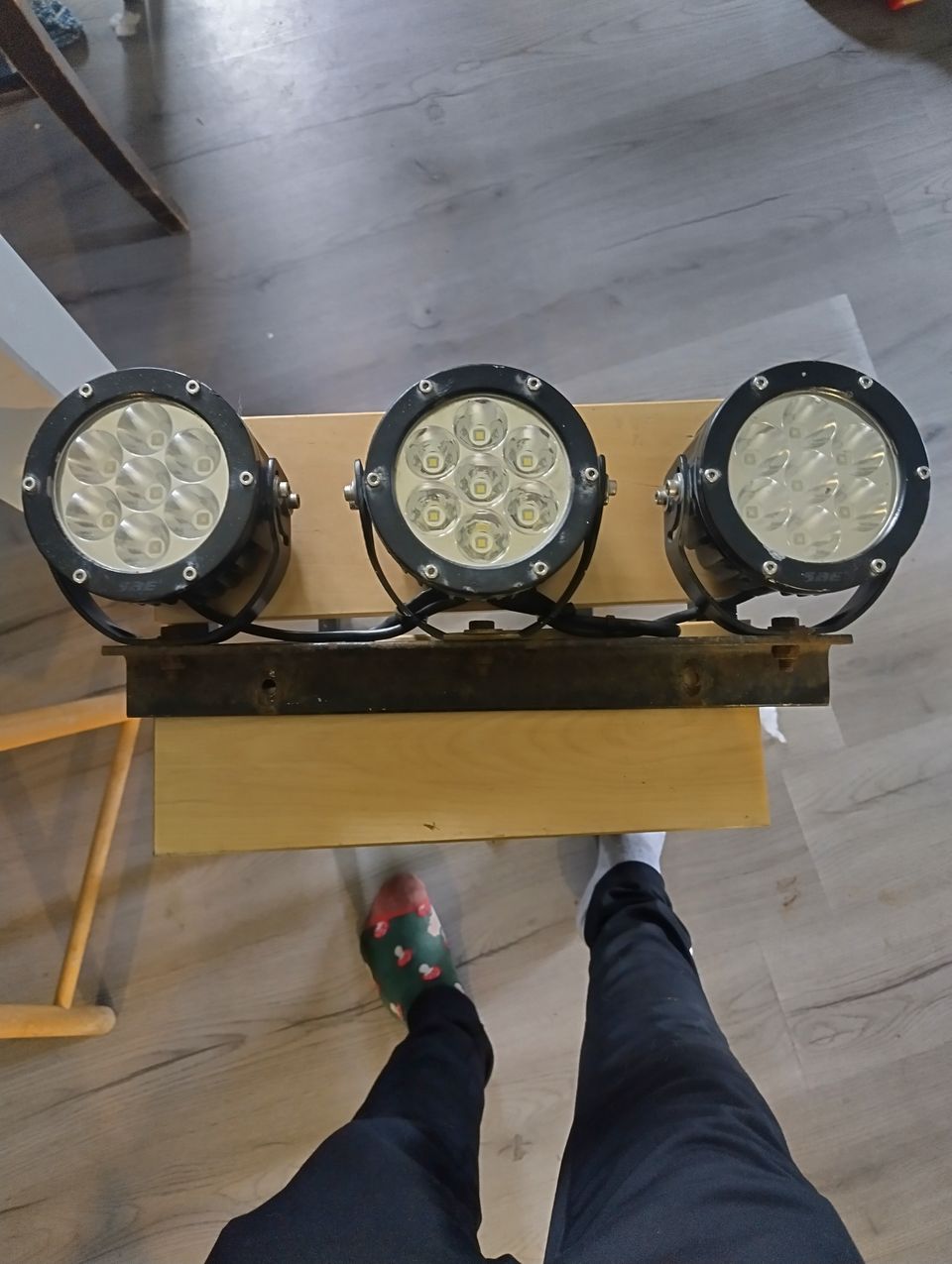 Sae LED valoja 3kpl 35w.