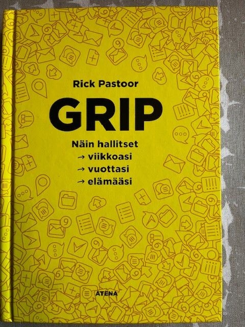 Grip - Näin hallitset viikkoasi, vuottasi, elämääsi -kirja