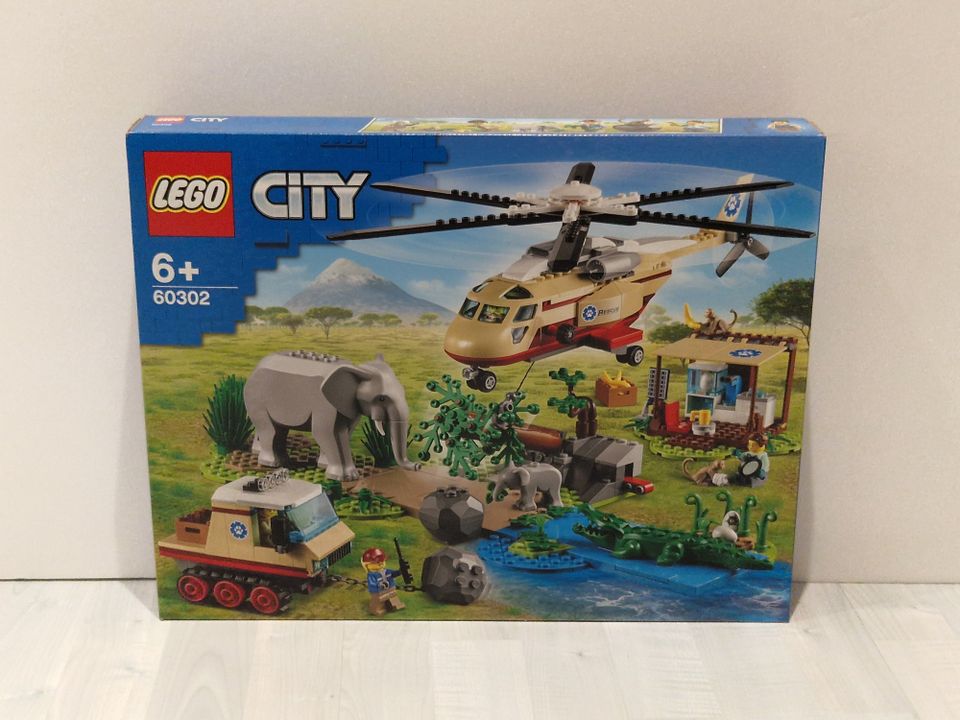 LEGO City 60302 Villieläinten Pelastusoperaatio (uusi)