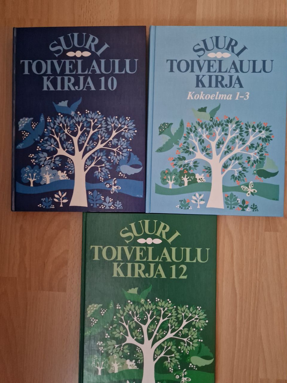 Suuri Toivelaulukirja 1-3, 10 ja 12