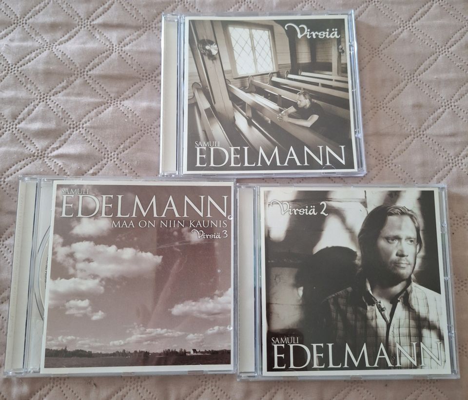 Samuli Edelmann Virsiä cd-levyt