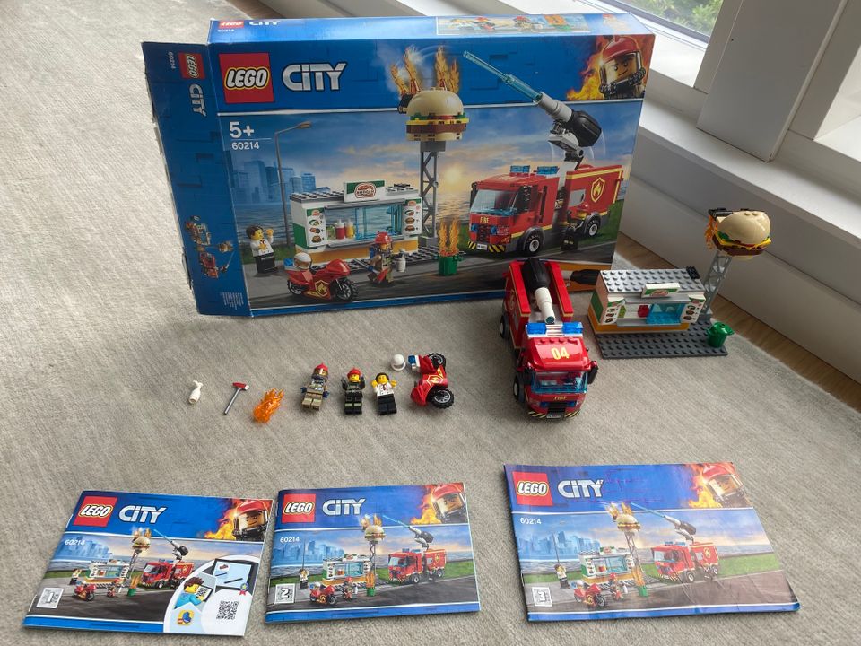 Lego City Purilaispaikan sammutustehtävä