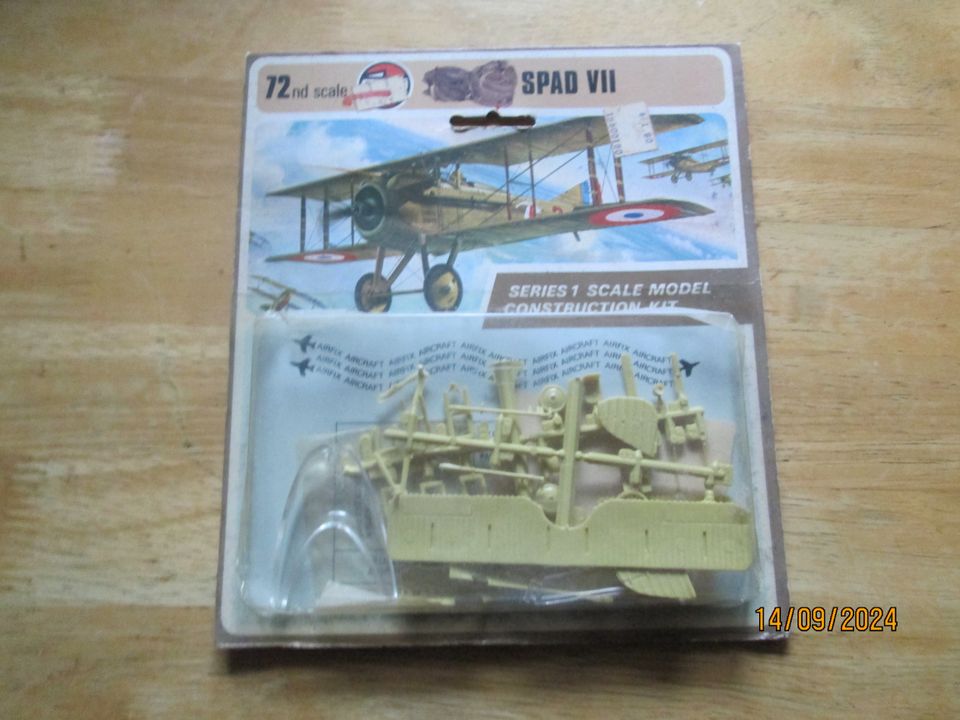 Pienoismalli Airfix Spad VII