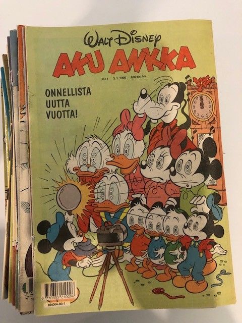 Aku Ankka vuosikerta 1990