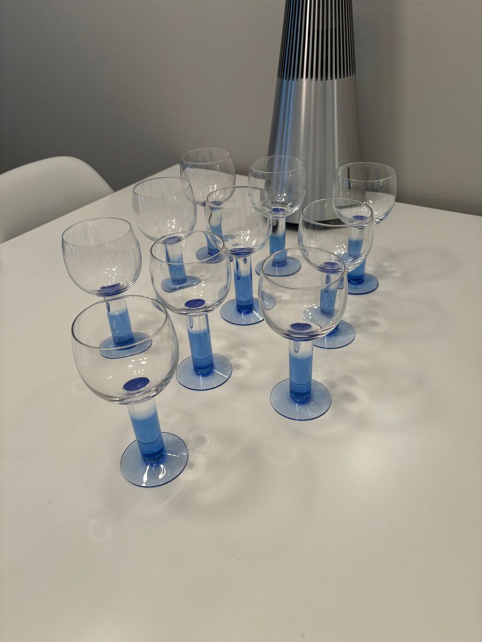 Iittala Mondo viinilasi 28 cl sininen