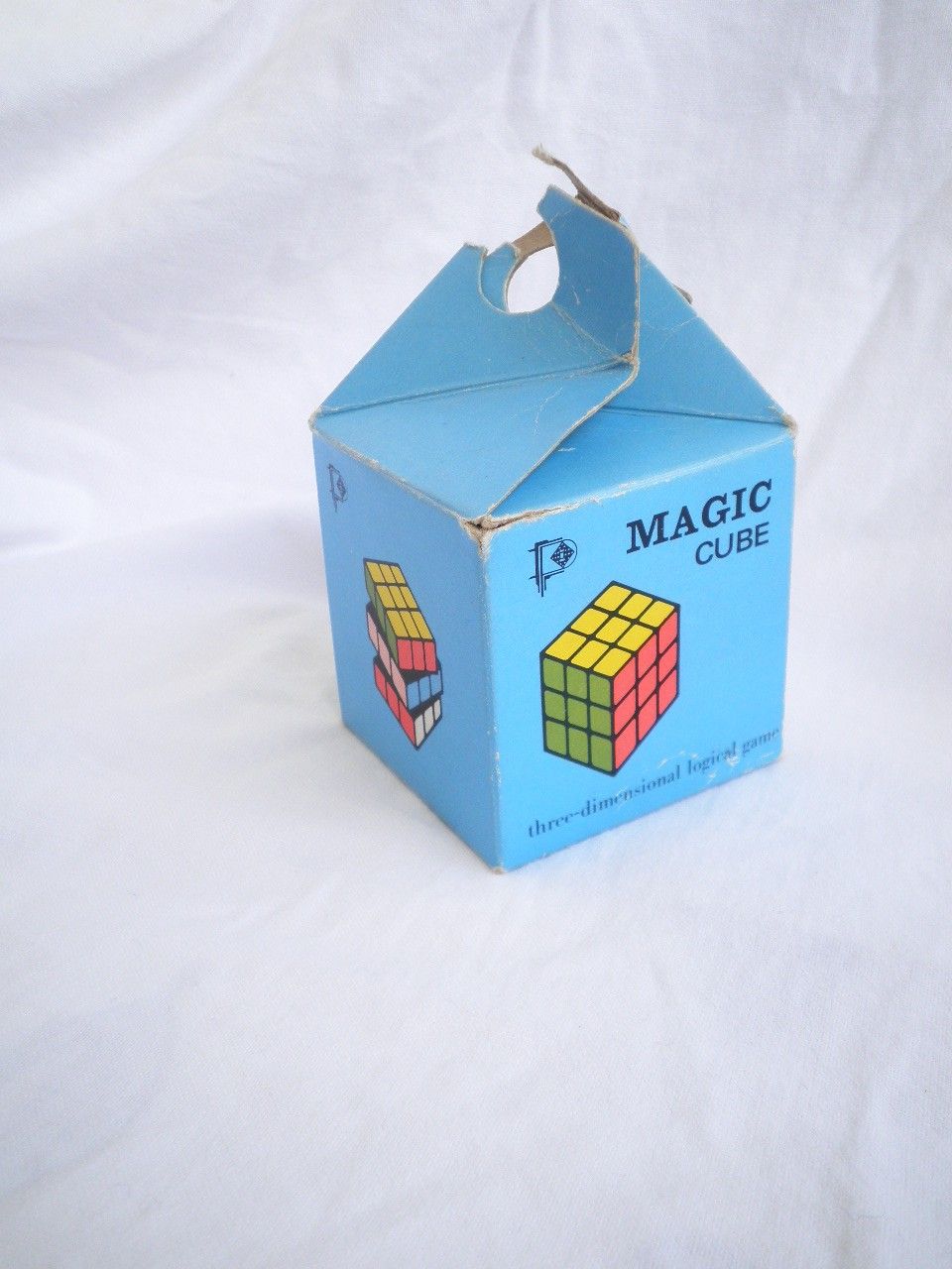 Vintage RUBIKIN KUUTIO Laatikossa, Magic cube