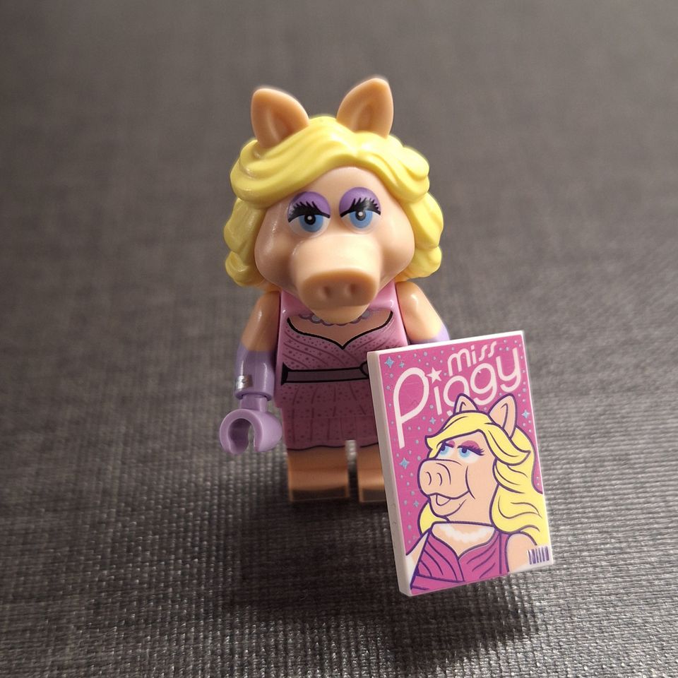 Muppets Lego Minifigure “Miss Piggy” -keräilyhahmo