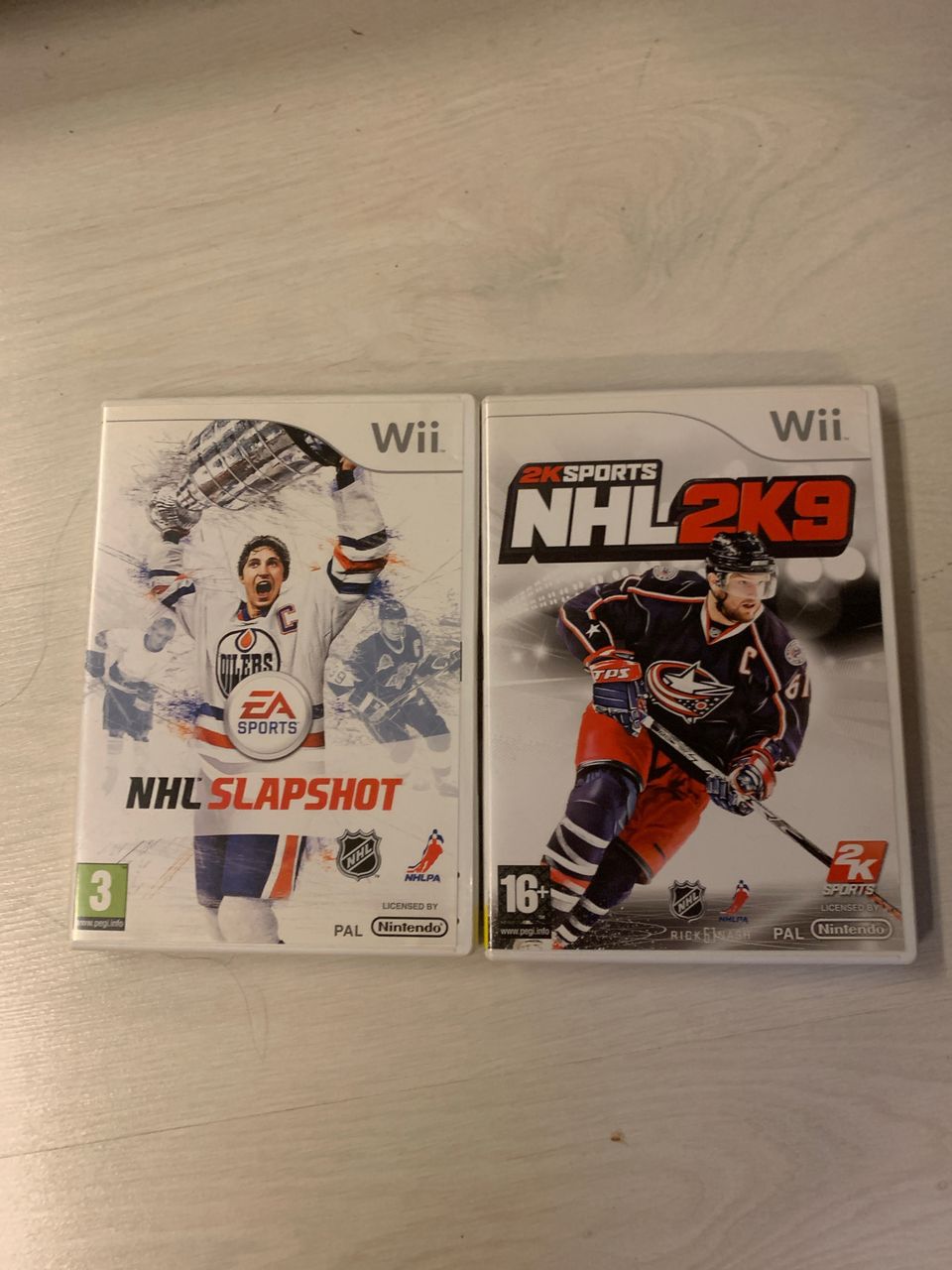 Wii NHL pelit