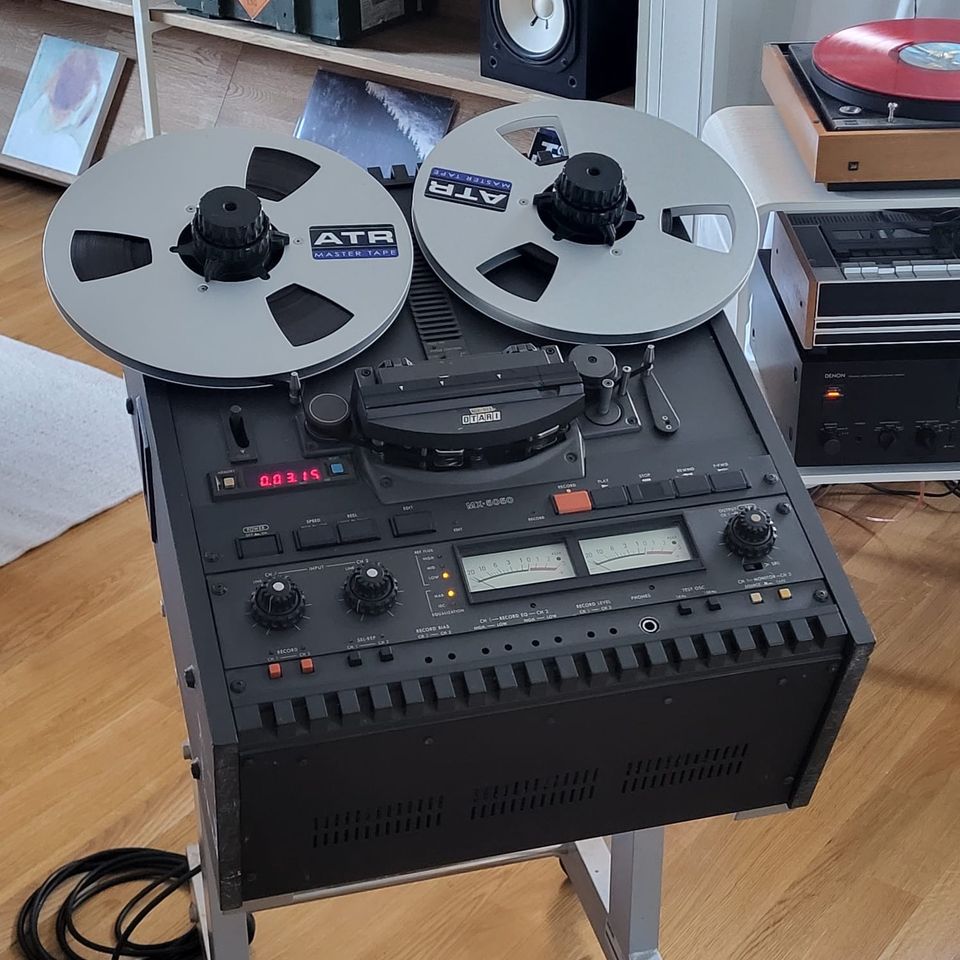 Otari MX5050 BII2 studiotason kelanauhuri + Otari NAB-adapterit