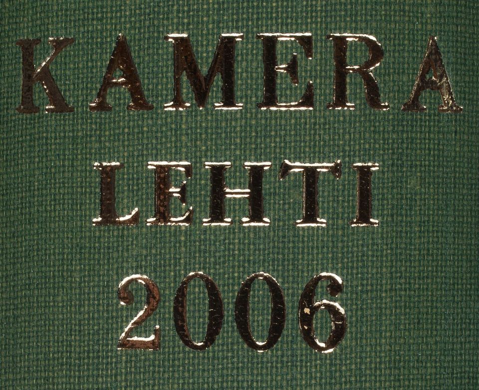 Kameralehden sidottu vuosikerta 2006