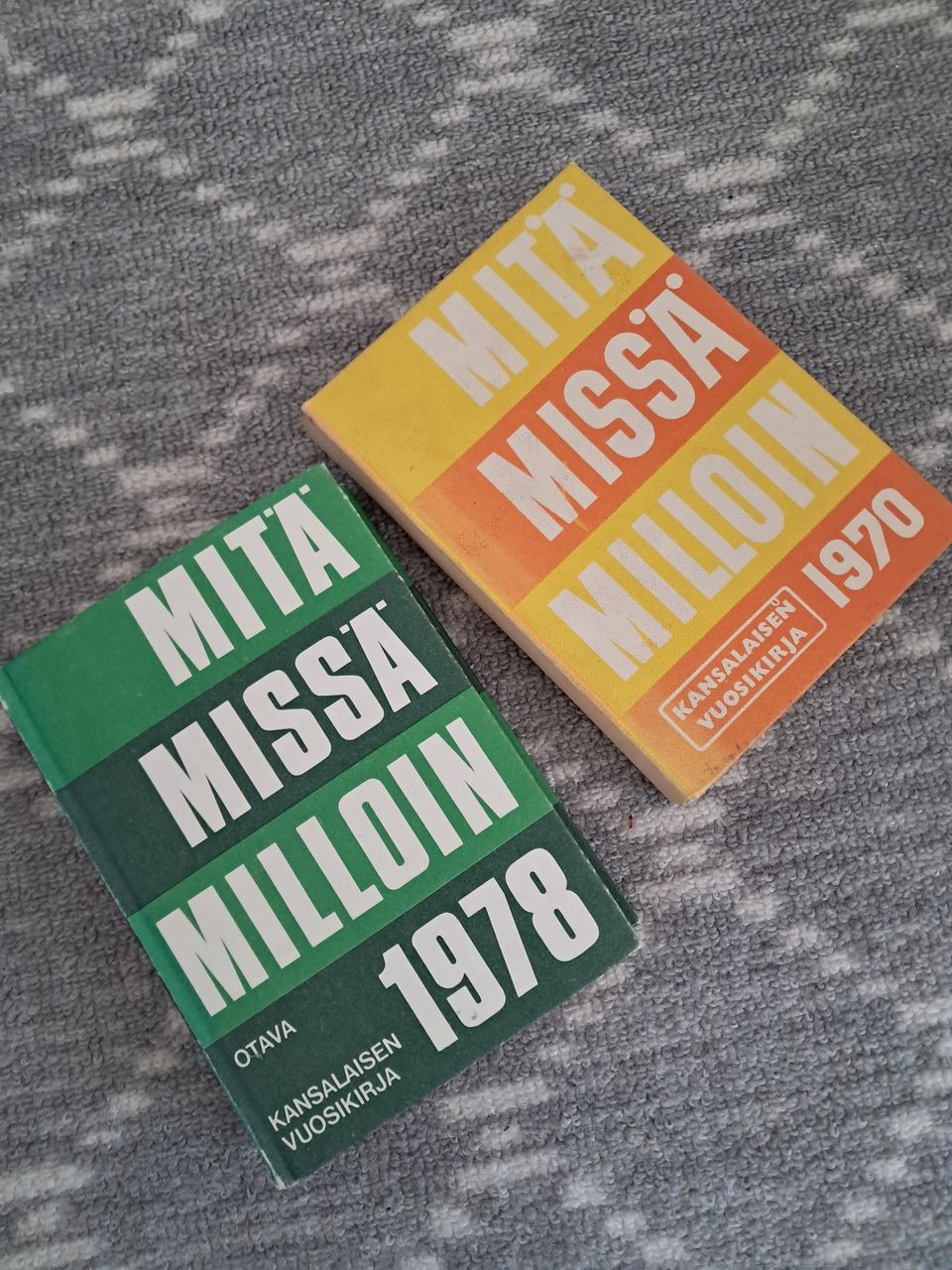 Mitä Missä Milloin kirjat